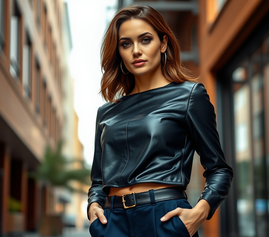 oakleysunglasses-wholesale.net | Comment marier un haut en cuir avec un pantalon bleu marine pour un style audacieux ?